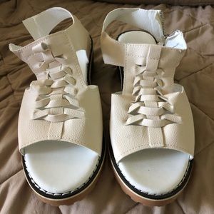 BRAND NEW SANDALS.  NEVER WORN